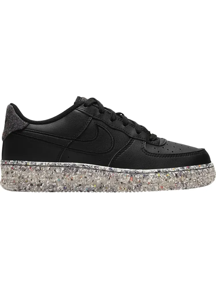 Кроссовки Nike Air Force 1 GS 'Recycled Wool Pack - Black' — изображение 1 из 1, черный