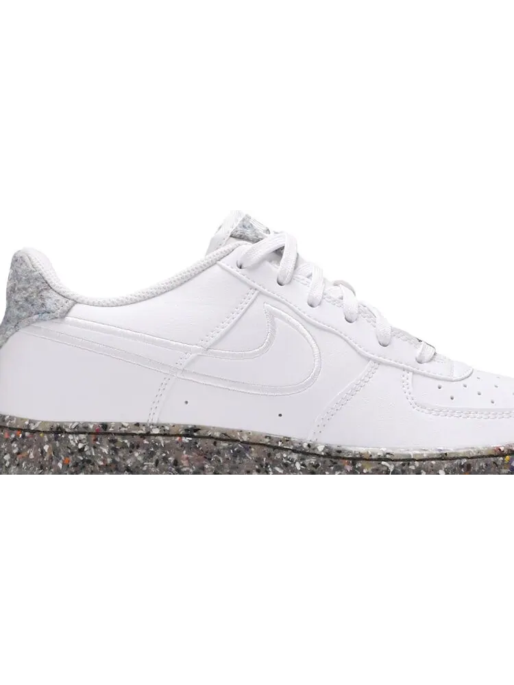 Кроссовки Nike Air Force 1 GS 'Recycled Wool Pack - White' — изображение 2 из 8, белый