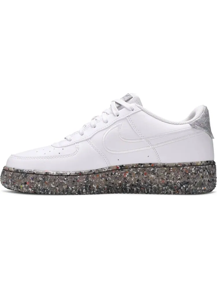 Кроссовки Nike Air Force 1 GS 'Recycled Wool Pack - White' — изображение 3 из 8, белый