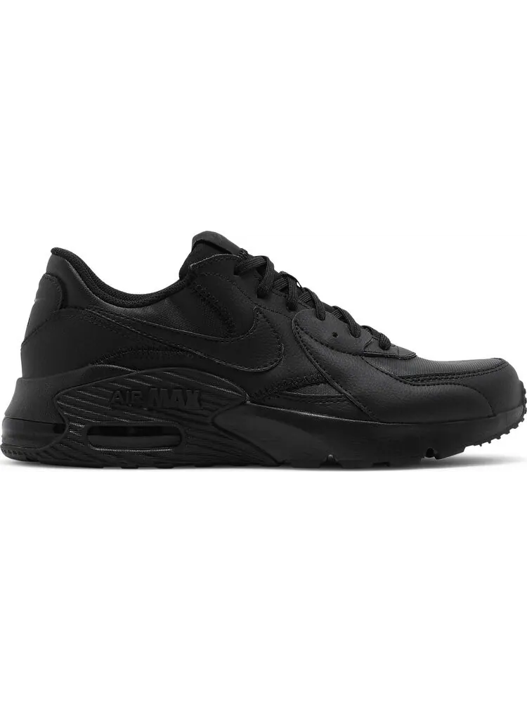 Кроссовки Nike Air Max Excee Leather 'Triple Black' — изображение 1 из 8, черный