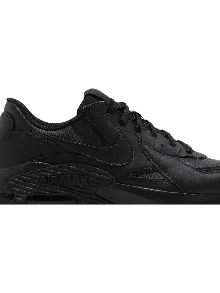 Кроссовки Nike Air Max Excee Leather 'Triple Black' — изображение 2 из 8, черный