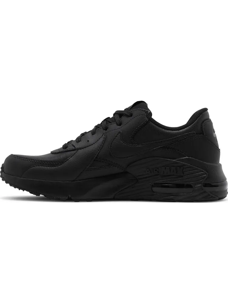 Кроссовки Nike Air Max Excee Leather 'Triple Black' — изображение 3 из 8, черный