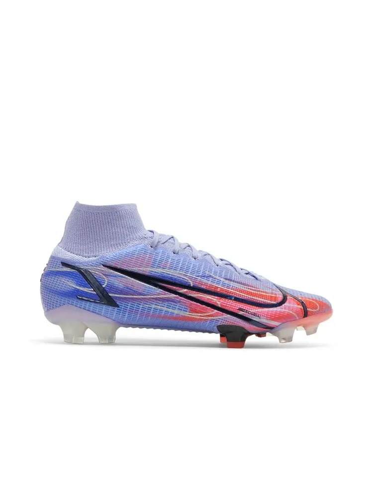 Кроссовки Nike Kylian Mbappé x Mercurial Superfly 8 Elite — изображение 1 из 4, фиолетовый