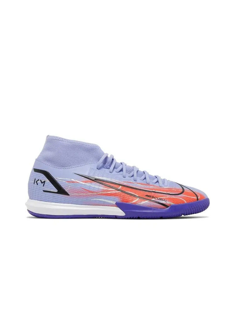 Кроссовки Nike Kylian Mbappé x Mercurial Superfly 8 Academy IC — изображение 1 из 4, фиолетовый