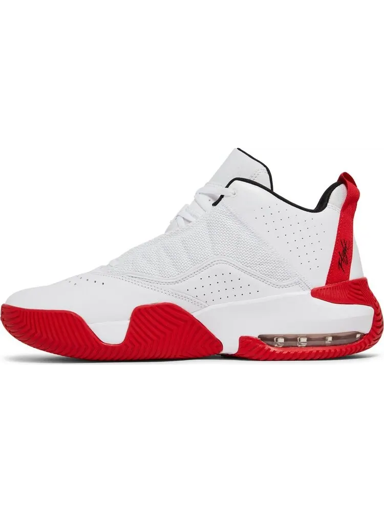 Кроссовки Jordan Stay Loyal White University Red — изображение 3 из 8, белый