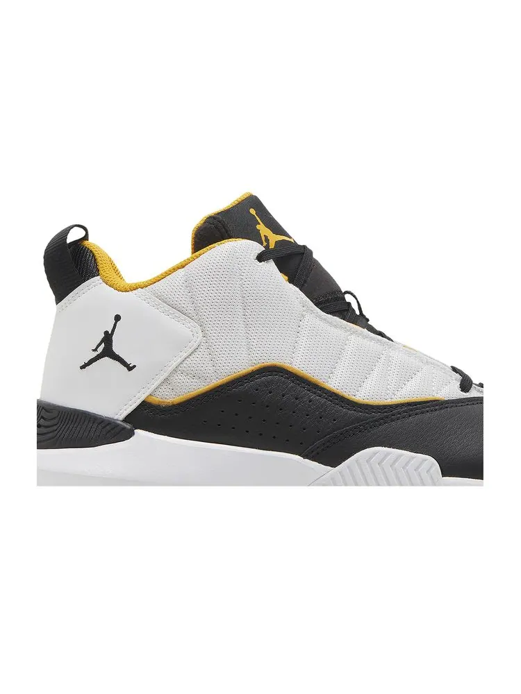 Кроссовки Jordan Stay Loyal 'White Taxi Black' — изображение 2 из 8, белый черный