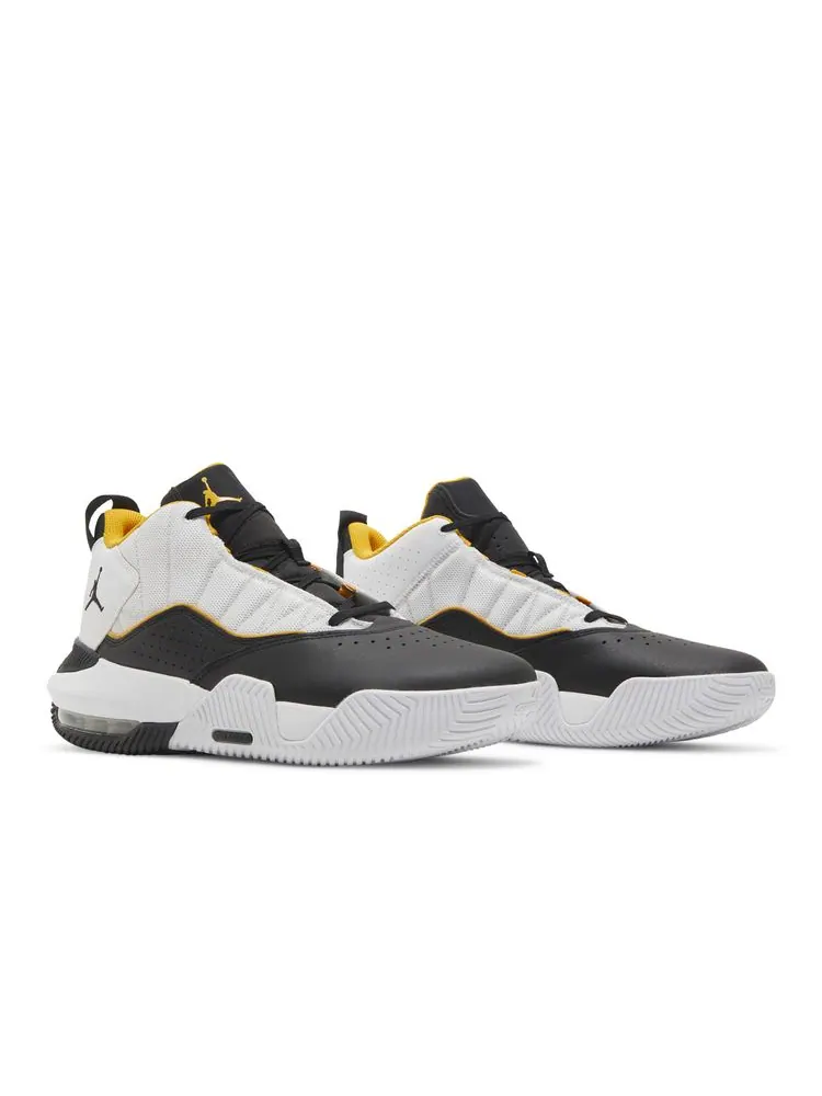 Кроссовки Jordan Stay Loyal 'White Taxi Black' — изображение 8 из 8, белый черный