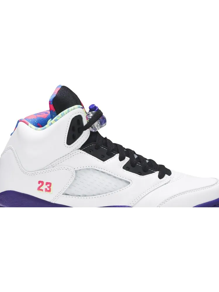 Кроссовки Air Jordan 5 Retro GS Alternate Bel-Air — изображение 2 из 8, белый