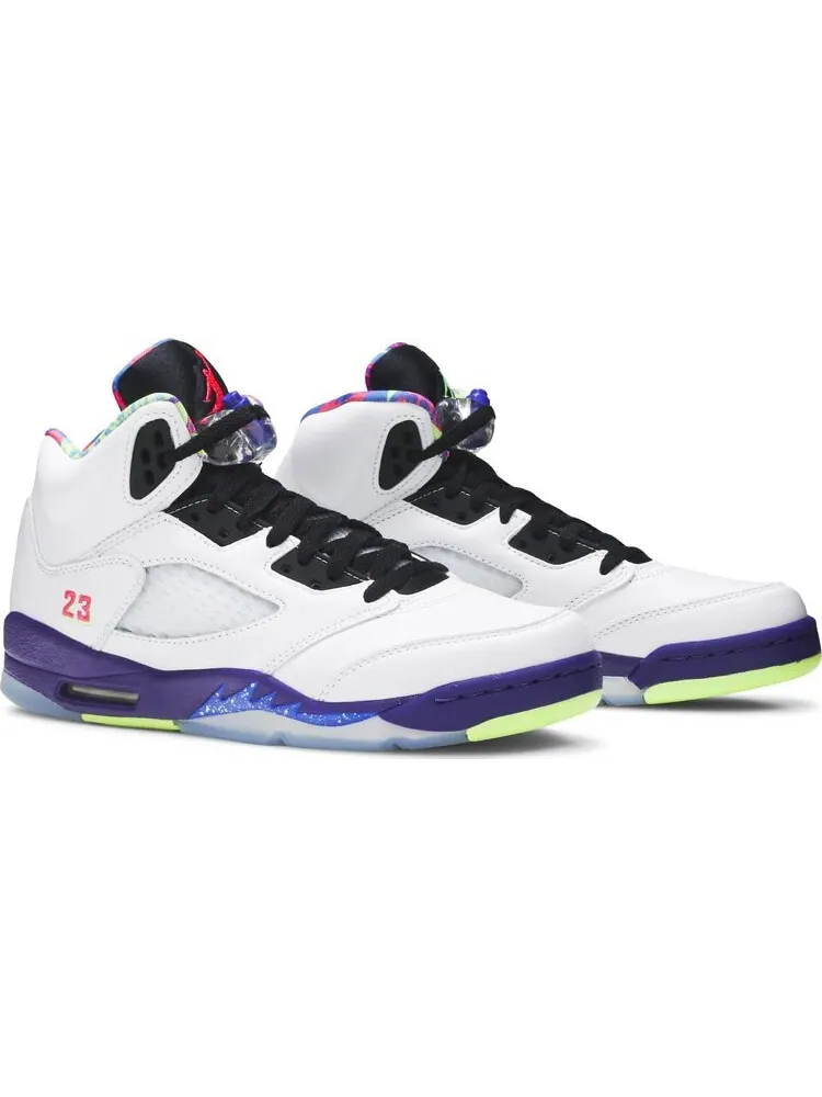 Кроссовки Air Jordan 5 Retro GS Alternate Bel-Air — изображение 8 из 8, белый