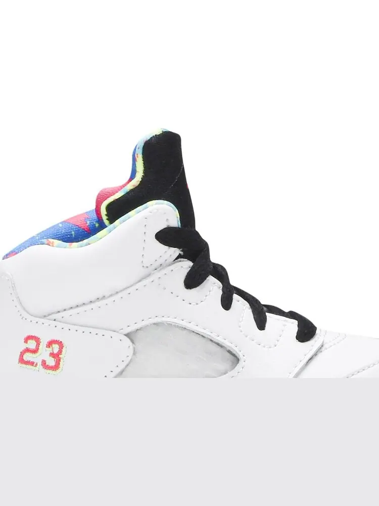 Кроссовки Air Jordan 5 Retro TD Alternate Bel-Air — изображение 2 из 8, белый