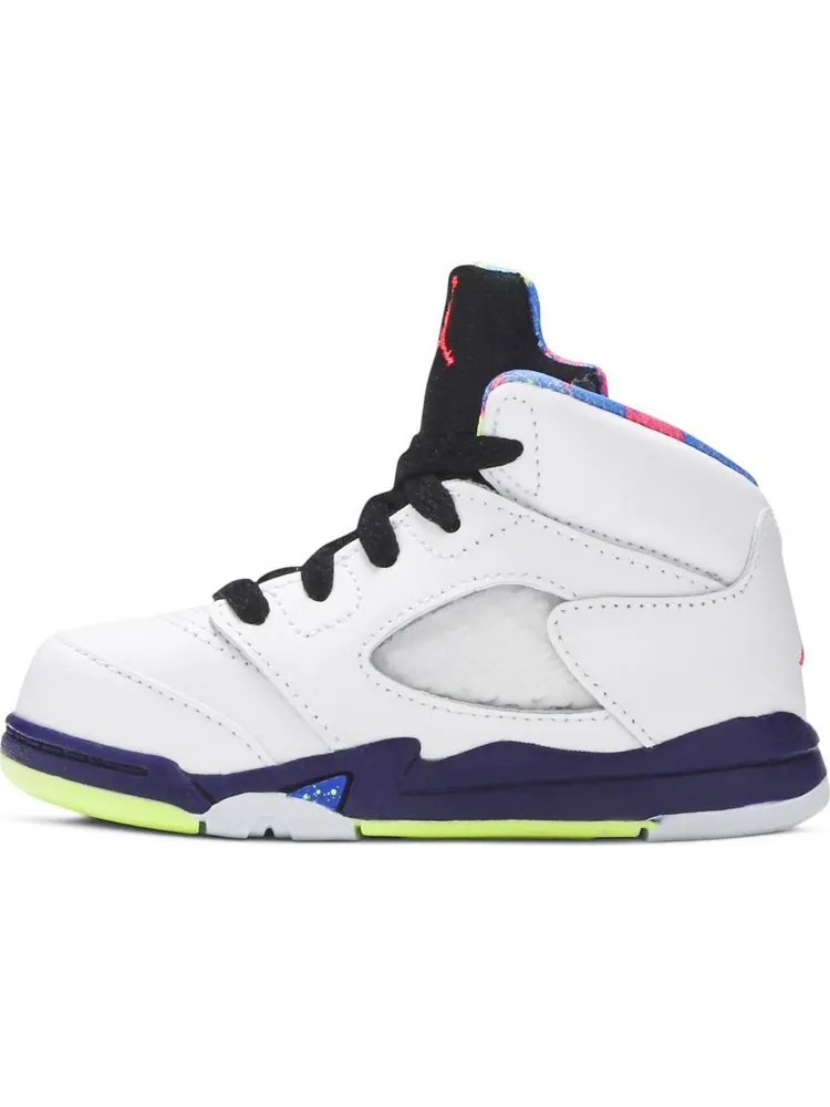 Кроссовки Air Jordan 5 Retro TD Alternate Bel-Air — изображение 3 из 8, белый