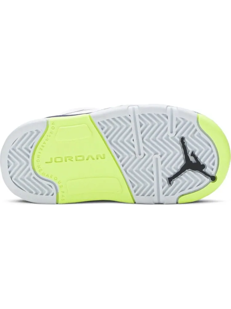 Кроссовки Air Jordan 5 Retro TD Alternate Bel-Air — изображение 4 из 8, белый