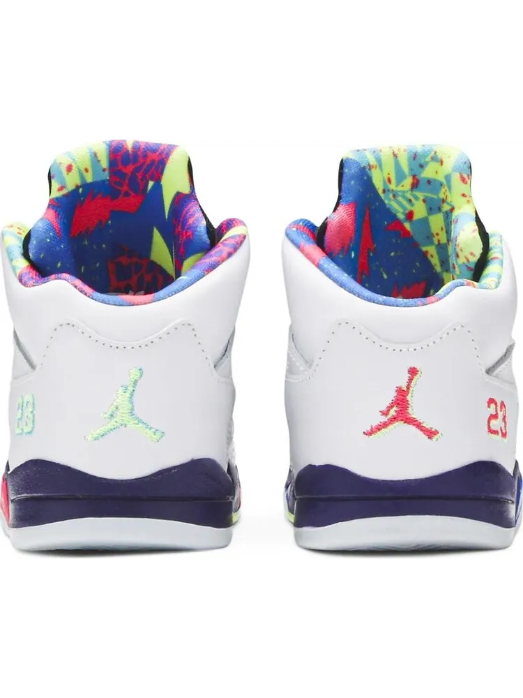 Кроссовки Air Jordan 5 Retro TD Alternate Bel-Air — изображение 6 из 8, белый