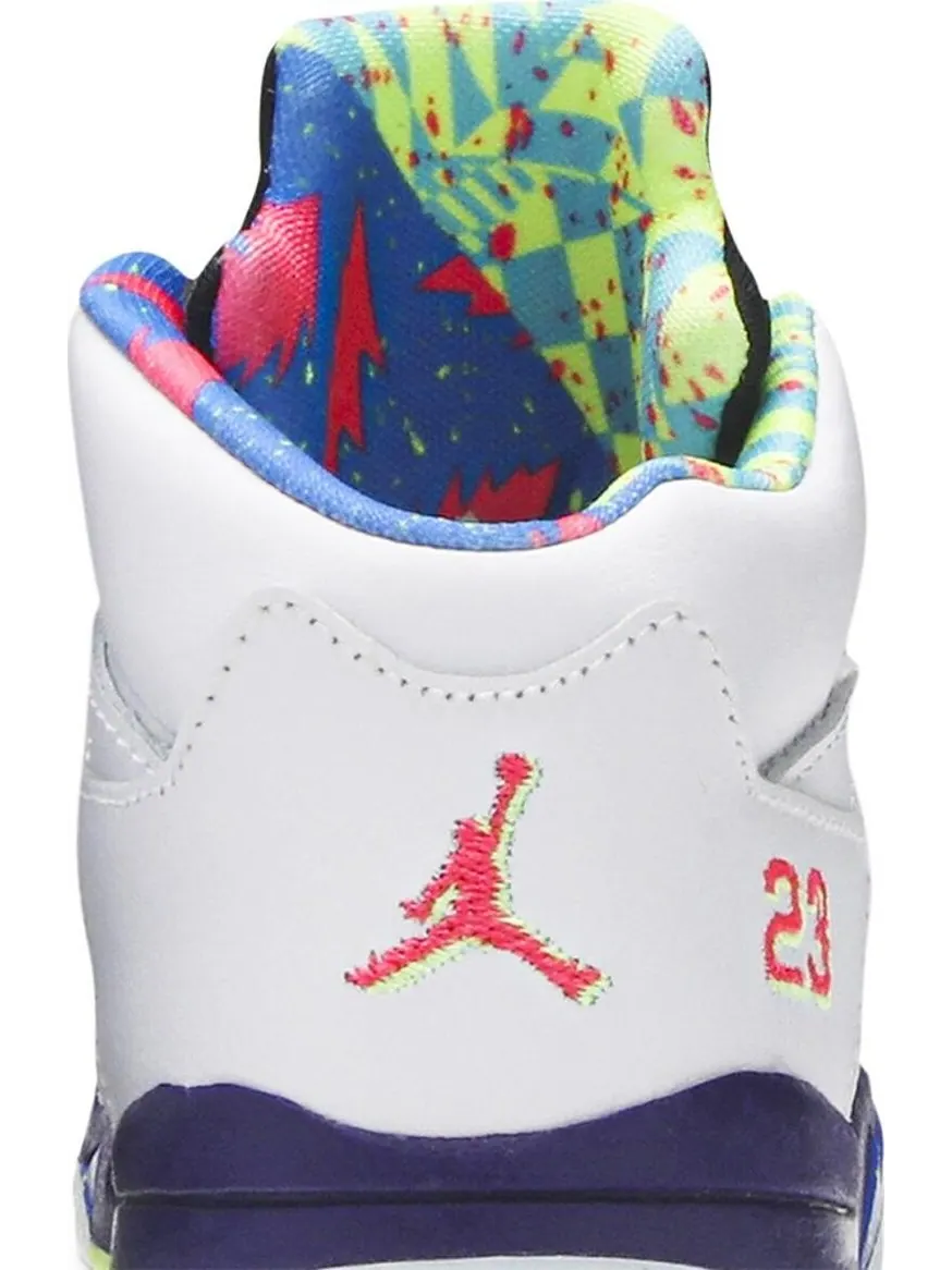 Кроссовки Air Jordan 5 Retro TD Alternate Bel-Air — изображение 7 из 8, белый