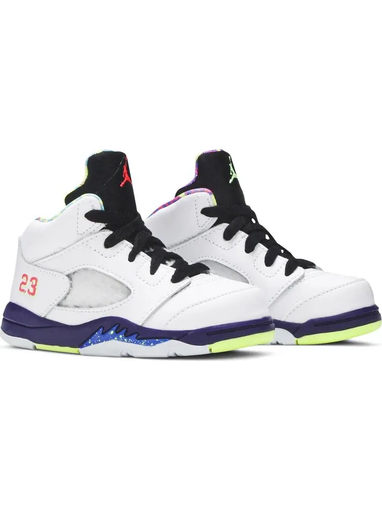 Кроссовки Air Jordan 5 Retro TD Alternate Bel-Air — изображение 8 из 8, белый