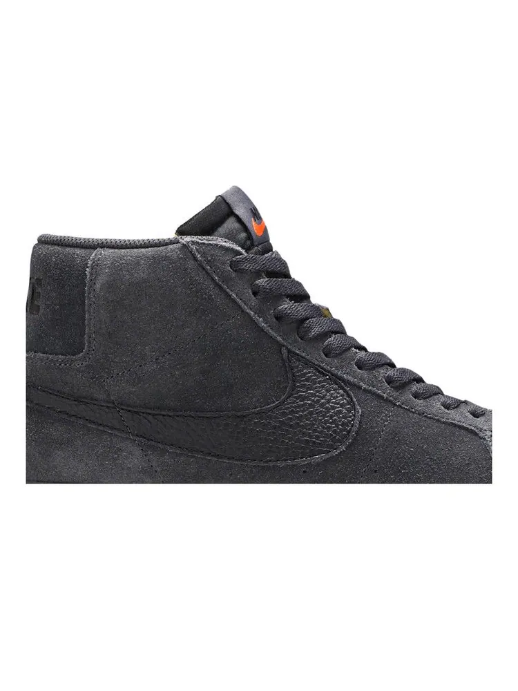 Кроссовки Nike Zoom Blazer Mid ISO SB 'Orange Label - Dark Smoke Grey' — изображение 3 из 9