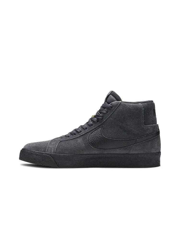 Кроссовки Nike Zoom Blazer Mid ISO SB 'Orange Label - Dark Smoke Grey' — изображение 4 из 9