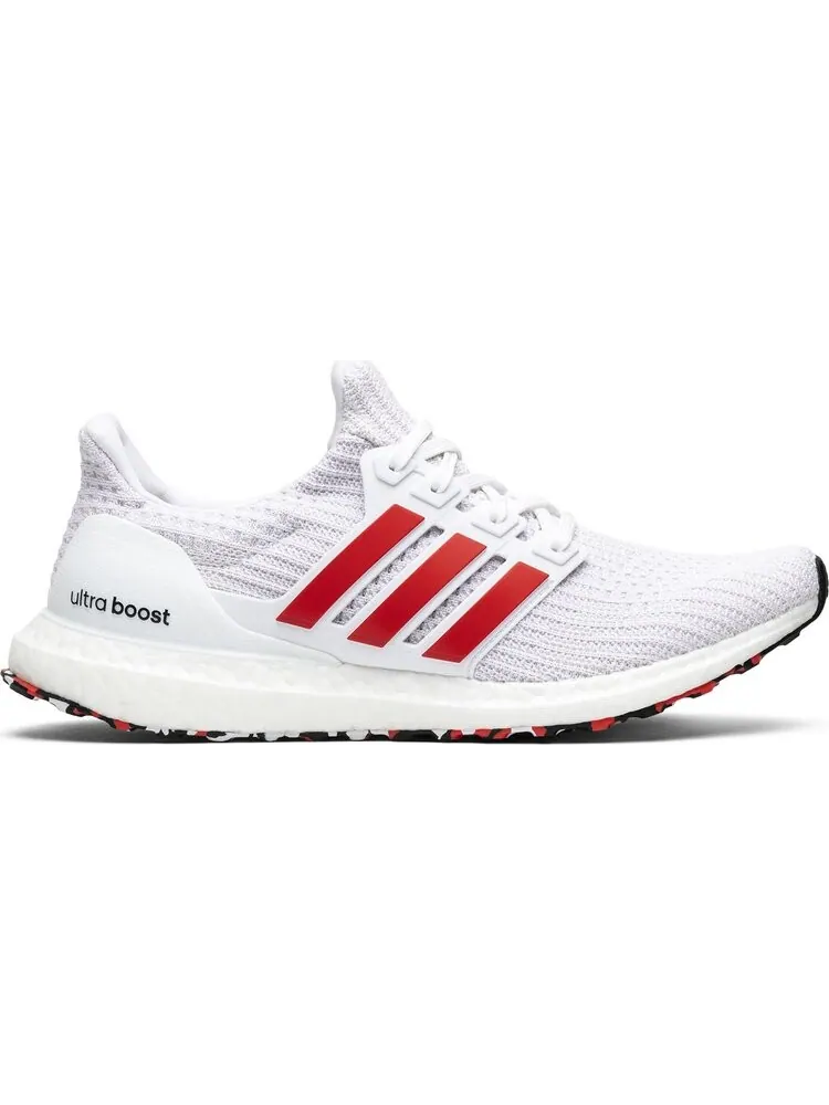 Кроссовки Adidas UltraBoost 4.0 'Red Stripes' — изображение 1 из 8, красный