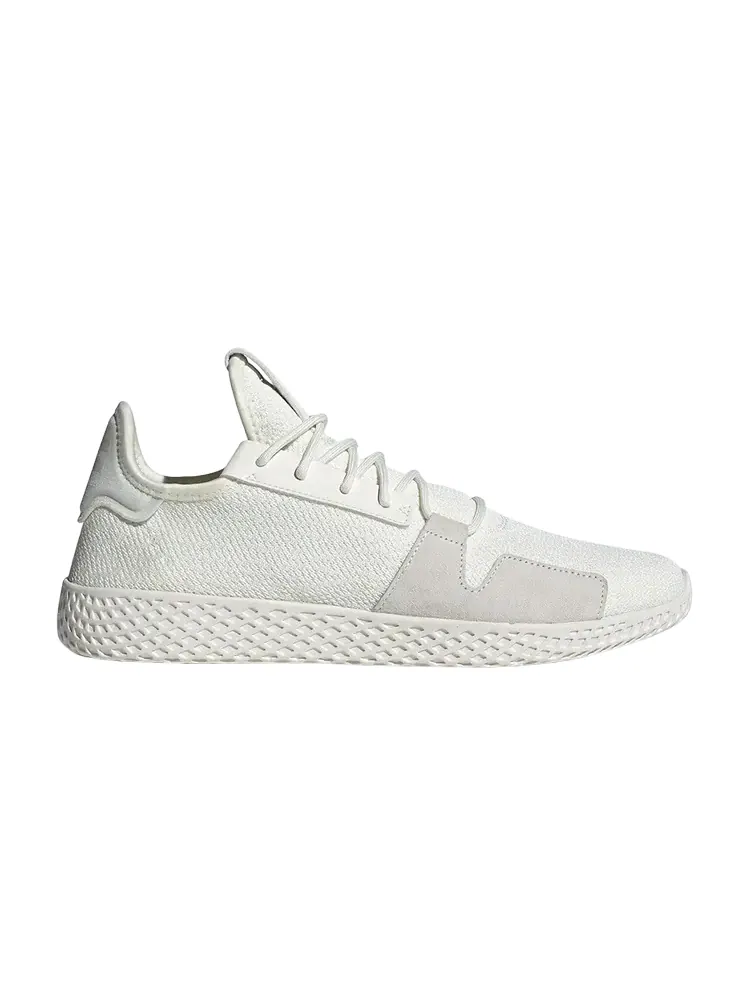 Кроссовки Adidas Pharrell x Tennis Hu v2 'Off White' — изображение 1 из 1, белый
