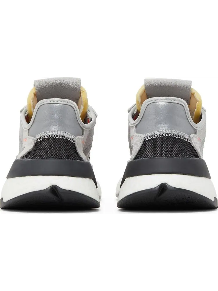 Кроссовки Adidas Nite Jogger 'Grey Orange' — изображение 6 из 8, серый