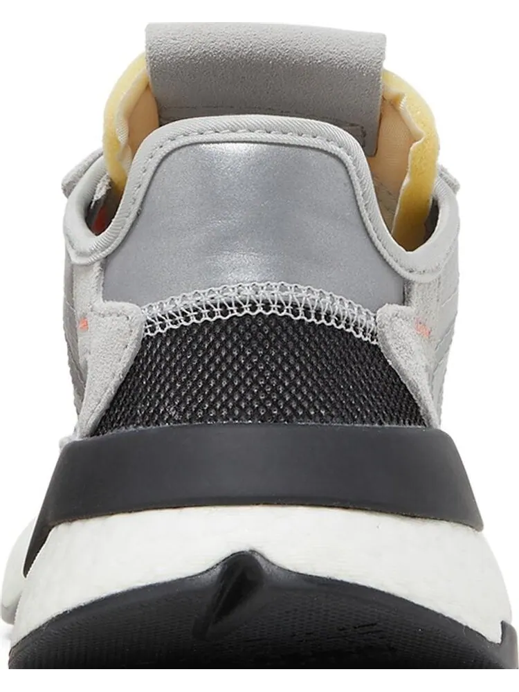Кроссовки Adidas Nite Jogger 'Grey Orange' — изображение 7 из 8, серый