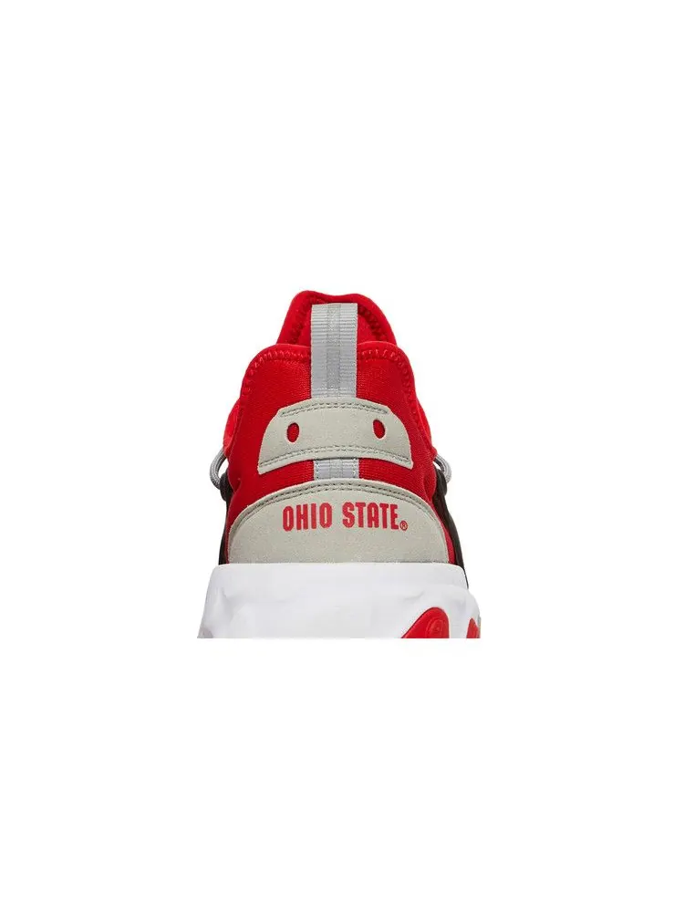 Кроссовки Nike React Presto 'Ohio State' — изображение 8 из 9, красный/белый/серый