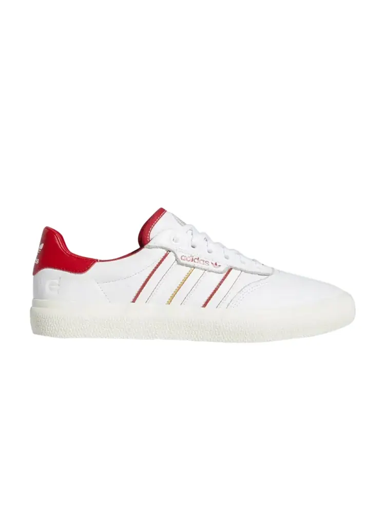 Кроссовки Adidas Evisen x 3MC Vulc 'White Scarlet' — изображение 1 из 1, белый