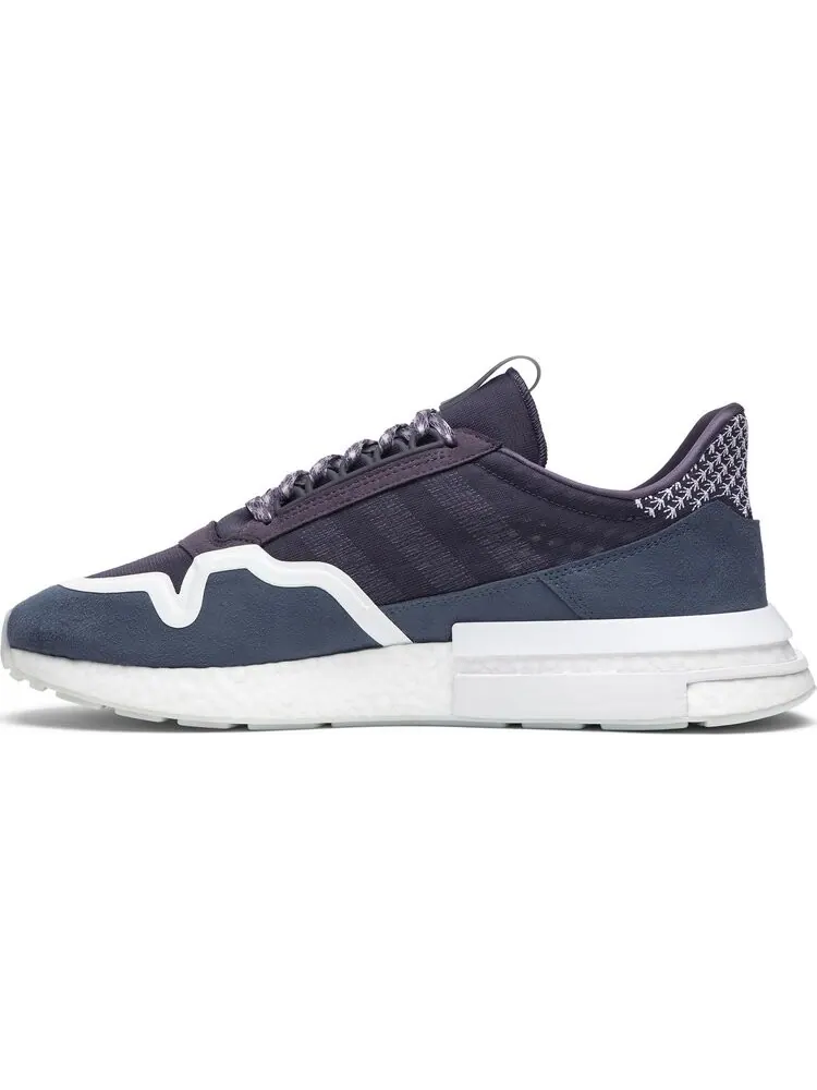 Кроссовки Adidas Commonwealth x ZX 500 RM 'Friends & Family' — изображение 3 из 8, синий