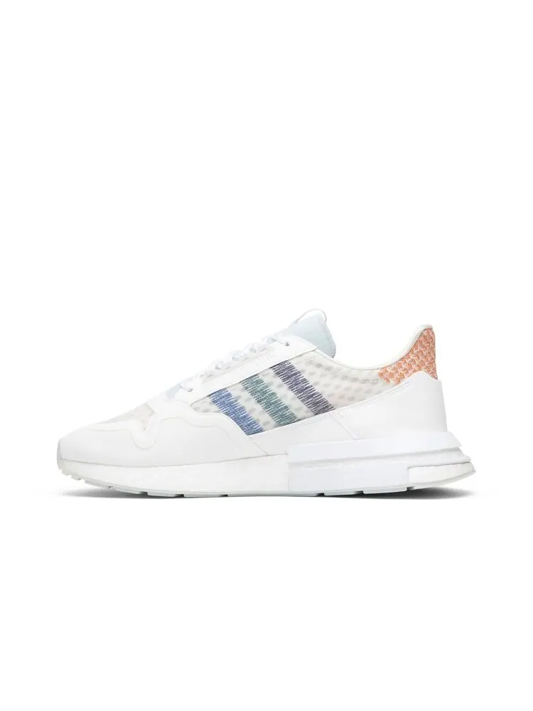 Кроссовки Adidas Commonwealth x ZX 500 RM 'Coastal Living' — изображение 3 из 4, белый