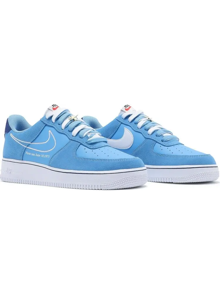 Кроссовки Nike Air Force 1 '07 LV8 'First Use - University Blue' — изображение 8 из 8, синий
