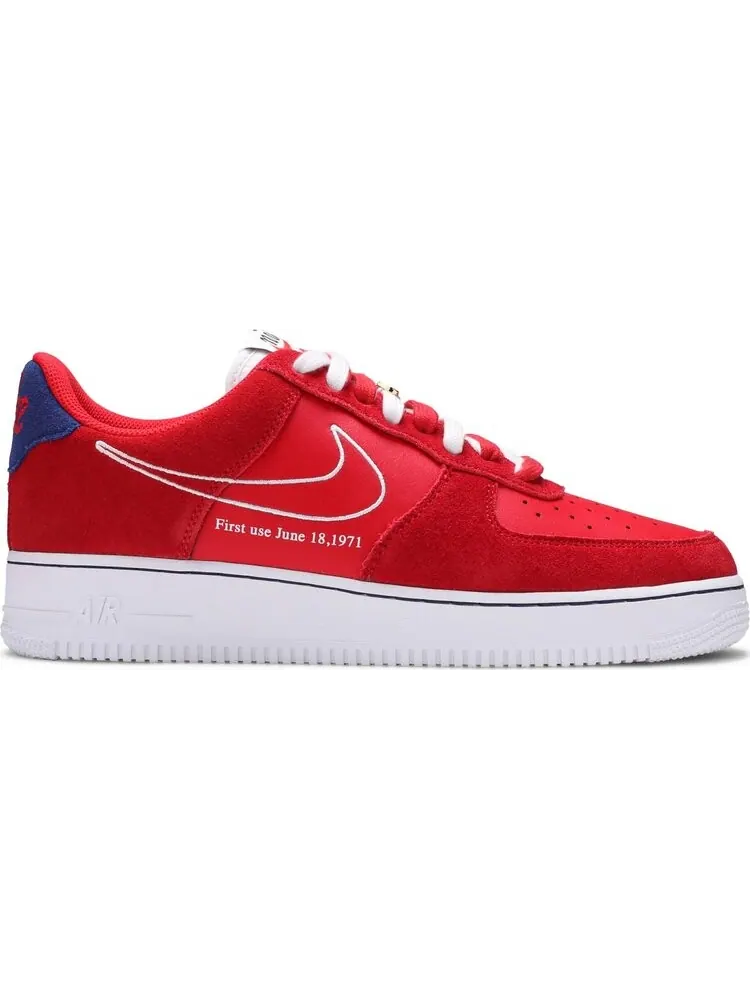 Кроссовки Nike Air Force 1 '07 LV8 'First Use - University Red' — изображение 1 из 8, красный