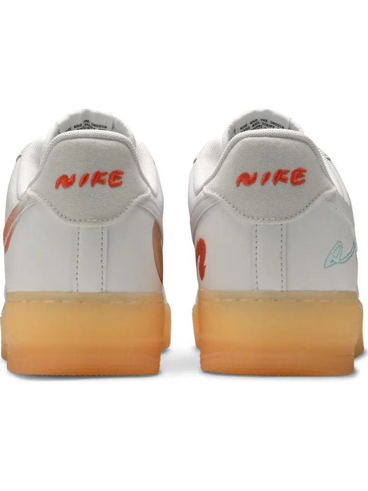 Кроссовки Nike Mayumi Yamase x Air Force 1 Flyleather 'Earth Day' — изображение 6 из 8, белый