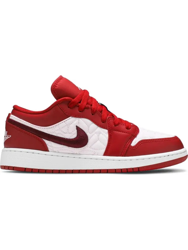 Кроссовки Air Jordan 1 Low GS Pink Quilt — изображение 1 из 8, розовый
