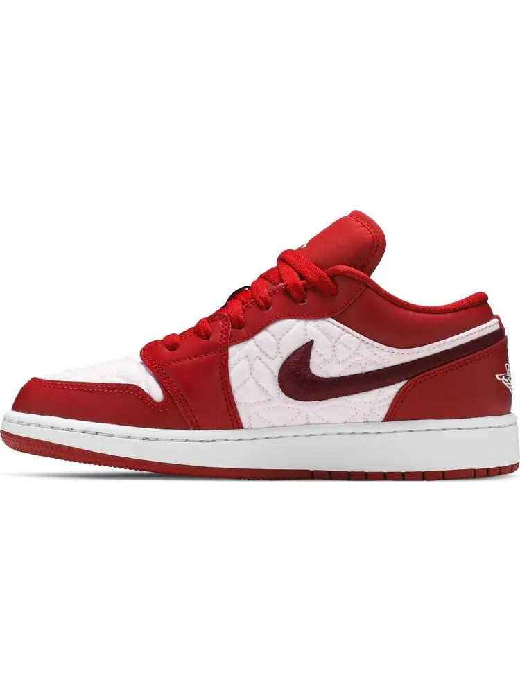Кроссовки Air Jordan 1 Low GS Pink Quilt — изображение 3 из 8, розовый