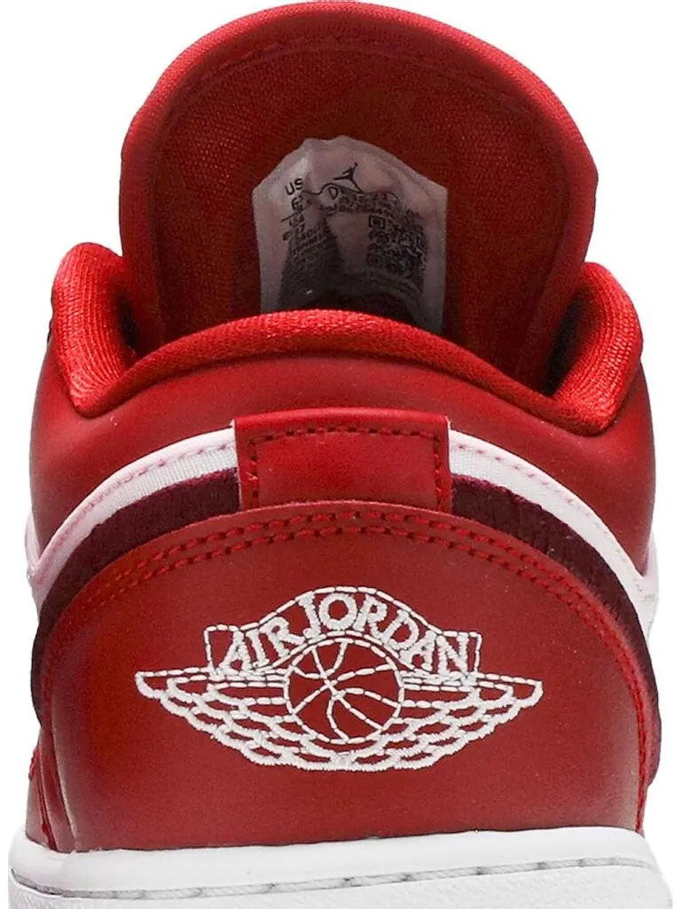 Кроссовки Air Jordan 1 Low GS Pink Quilt — изображение 7 из 8, розовый