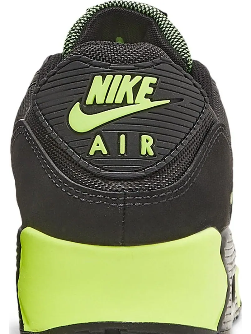 Кроссовки Nike Air Max 90 'Black Hot Lime' — изображение 7 из 8, черный