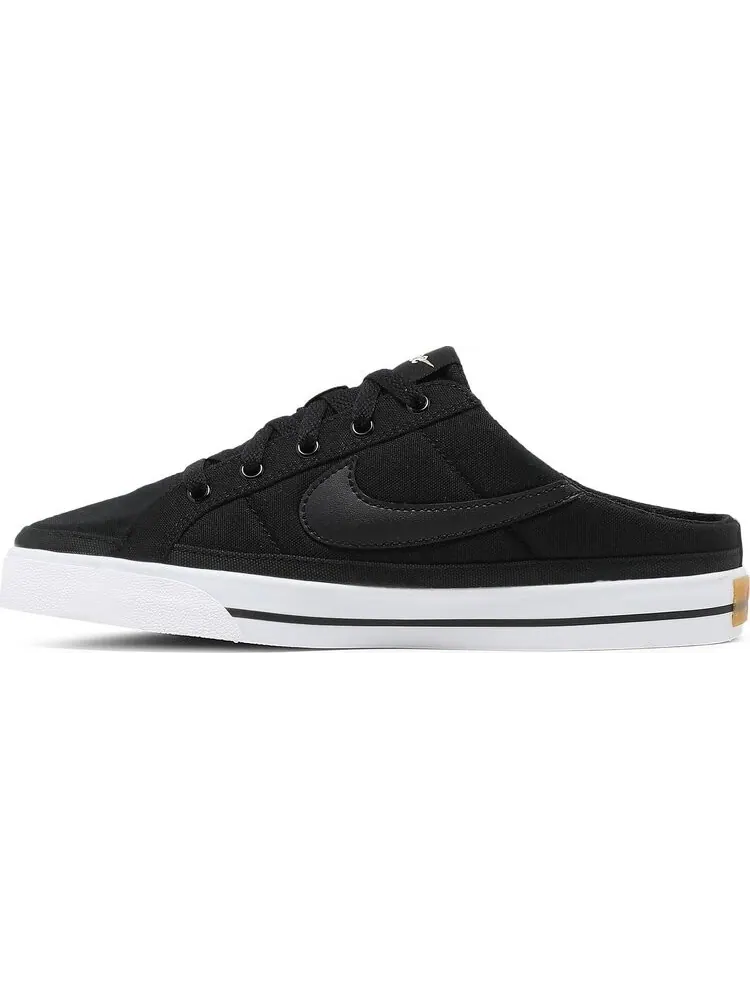 Кроссовки Nike Wmns Court Legacy Mule 'Black' — изображение 3 из 8, черный
