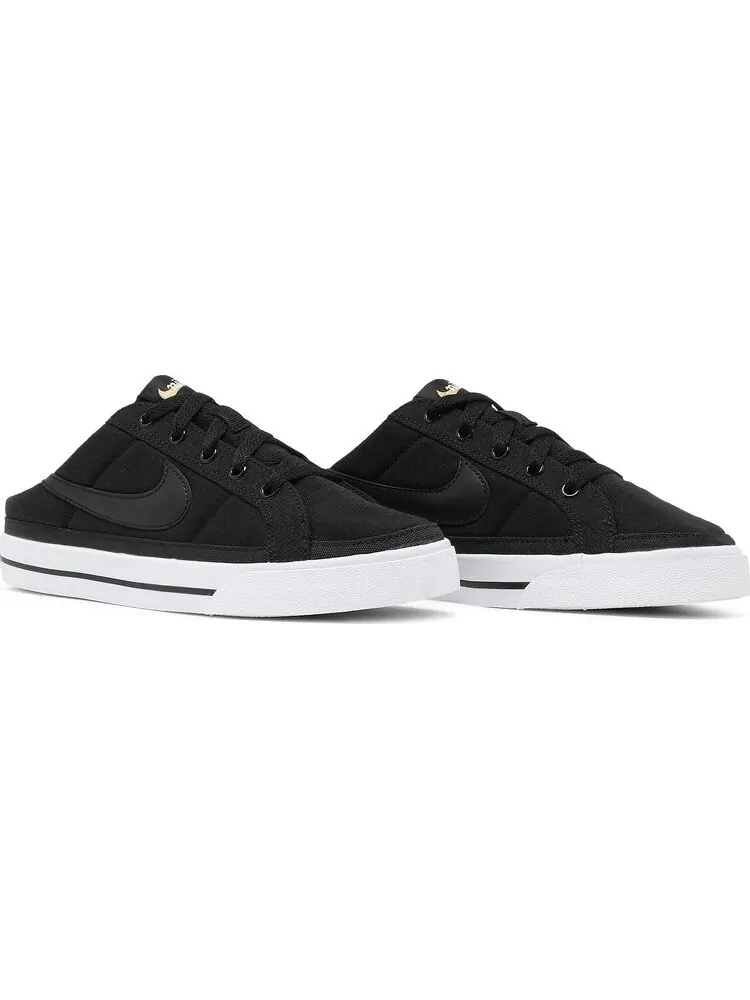 Кроссовки Nike Wmns Court Legacy Mule 'Black' — изображение 8 из 8, черный