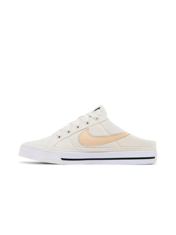 Кроссовки Nike Wmns Court Legacy Mule — изображение 3 из 4, бежевый