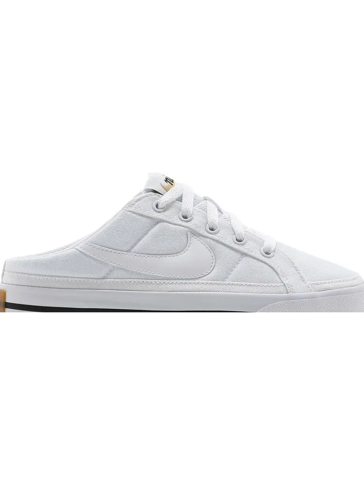 Кроссовки Nike Wmns Court Legacy Mule 'White' — изображение 2 из 8, белый