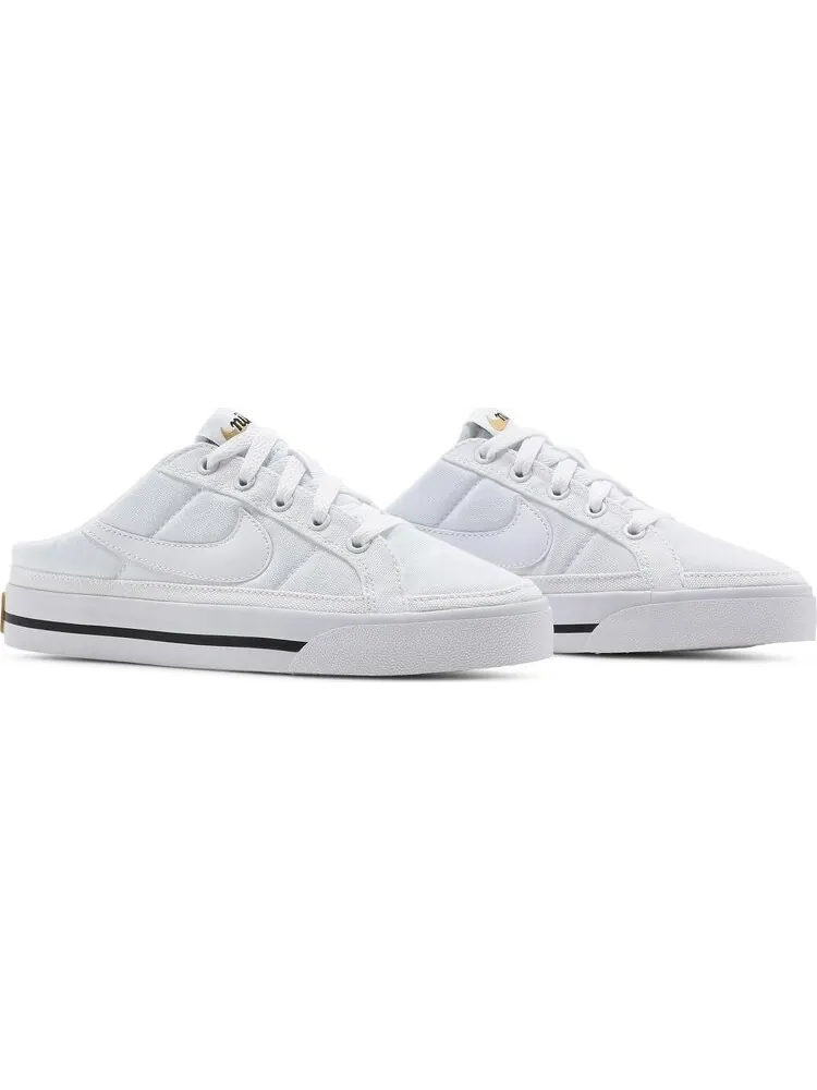 Кроссовки Nike Wmns Court Legacy Mule 'White' — изображение 8 из 8, белый