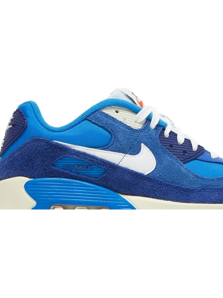 Кроссовки Nike Air Max 90 SE GS 'Signal Blue' — изображение 2 из 8, синий