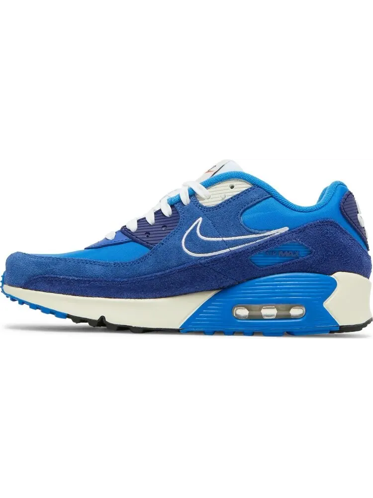 Кроссовки Nike Air Max 90 SE GS 'Signal Blue' — изображение 3 из 8, синий