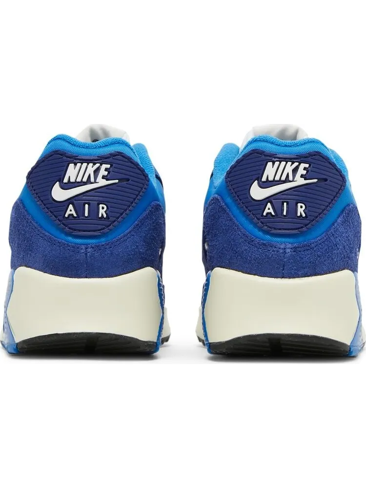 Кроссовки Nike Air Max 90 SE GS 'Signal Blue' — изображение 6 из 8, синий