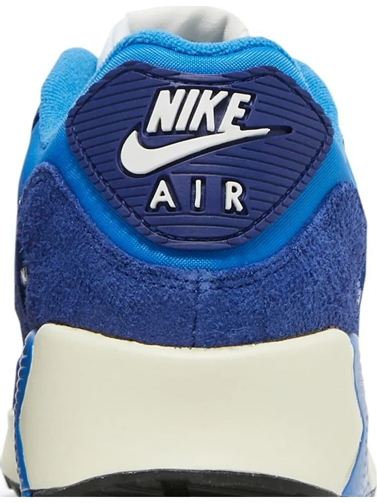 Кроссовки Nike Air Max 90 SE GS 'Signal Blue' — изображение 7 из 8, синий