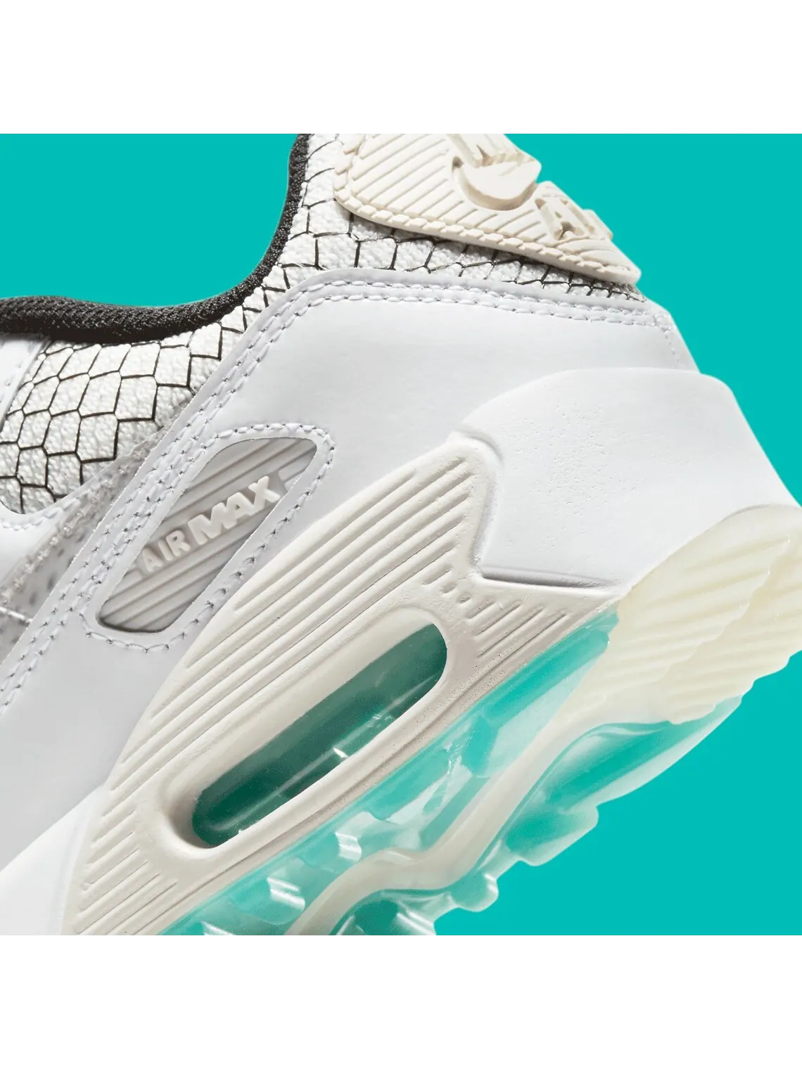 Кроссовки Nike Air Max 90 SE 2 GS 'White Glacier Ice' — изображение 7 из 7