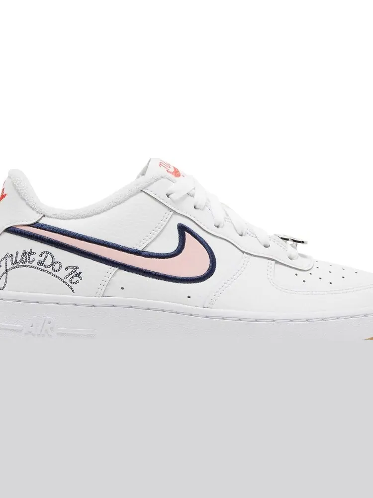 Кроссовки Nike Air Force 1 LV8 GS 'Pink Glaze' — изображение 2 из 8, белый