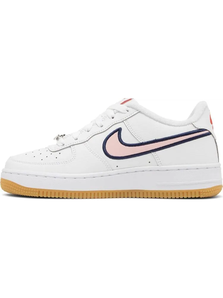 Кроссовки Nike Air Force 1 LV8 GS 'Pink Glaze' — изображение 3 из 8, белый