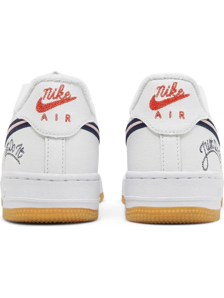 Кроссовки Nike Air Force 1 LV8 GS 'Pink Glaze' — изображение 6 из 8, белый