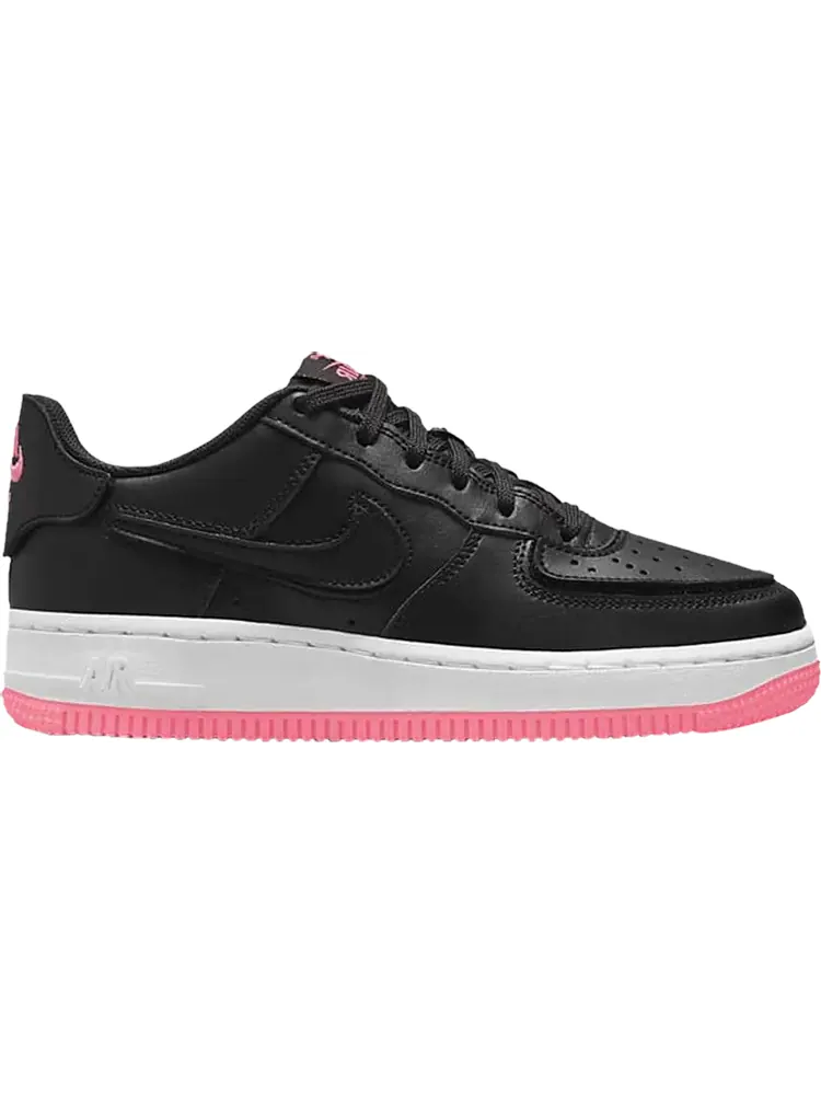 Кроссовки Nike Air Force 1/1 GS 'Black Hyper Pink' — изображение 1 из 1, черный